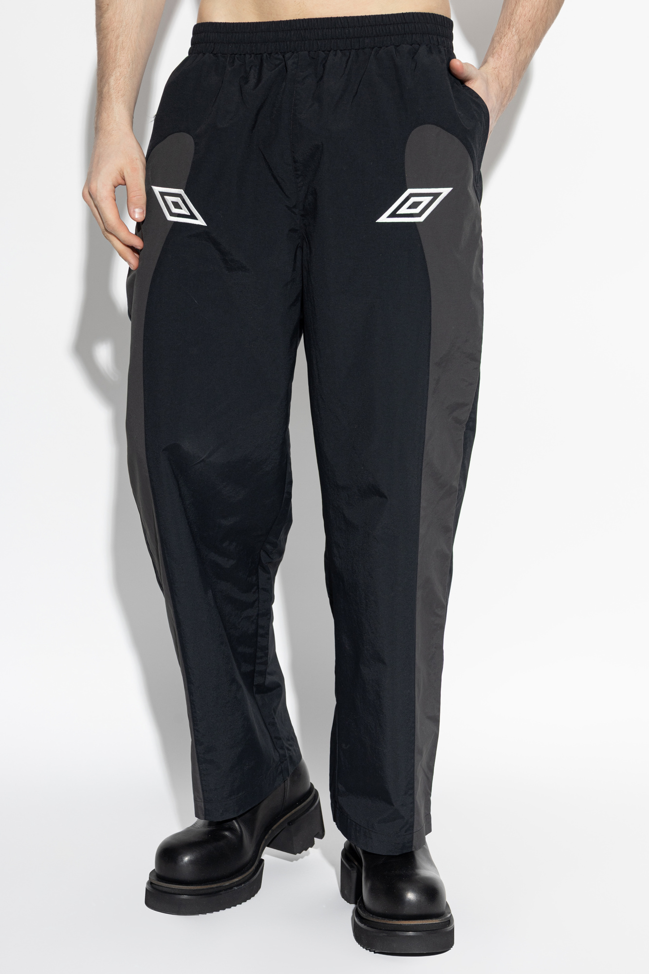 Umbro Nylon pants with embroidered logo | Men's | Vitkac
